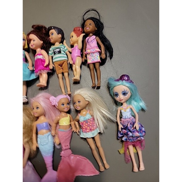 Barbie Little Sister Kelly Chelsea Friend Dolls Lot Tommy - Picture 3 of 9